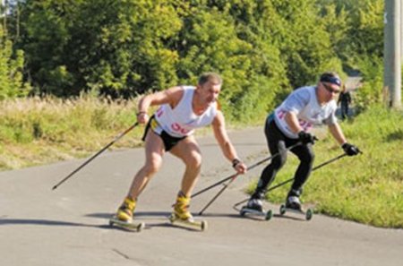 В Петропавловске проходят летние областные соревнования лыжников