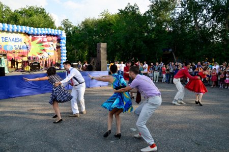 Северо-Казахстанская ОДТ провела мероприятие для жителей г.Петропавловска «Ретро Party с «Казахтелекомом»